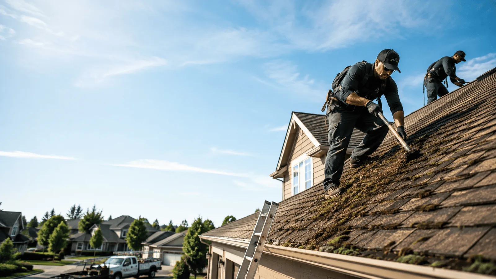 Roof Moss Removal in Willow City, TX near me